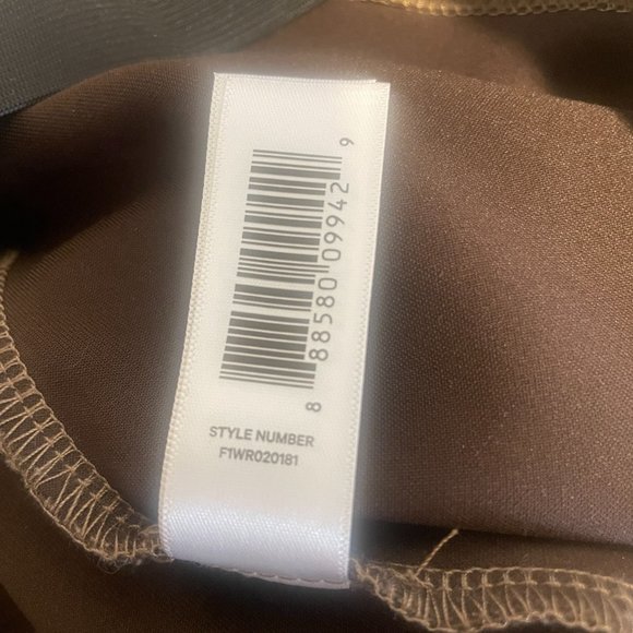 Joe Fresh Brown Faux Suede Leggings Size Medium Autumn Fall Spring Comfy - Picture 6 of 9